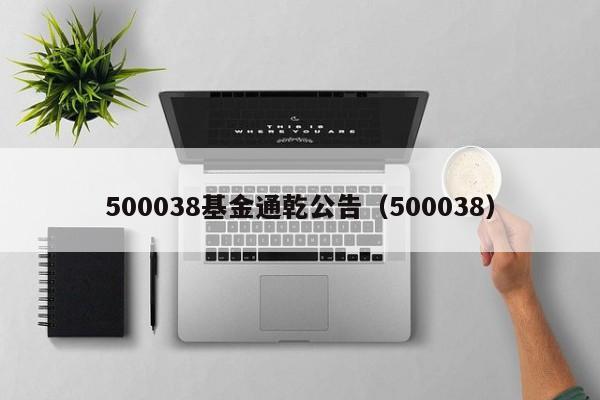 500038基金通乾公告（500038）