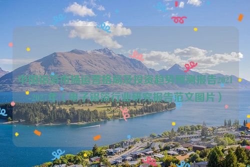 中国铝箔市场运营格局及投资趋势预测报告2021-2027年（电子铝箔行业研究报告范文图片）