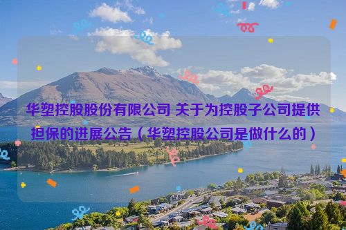 华塑控股股份有限公司 关于为控股子公司提供担保的进展公告（华塑控股公司是做什么的）